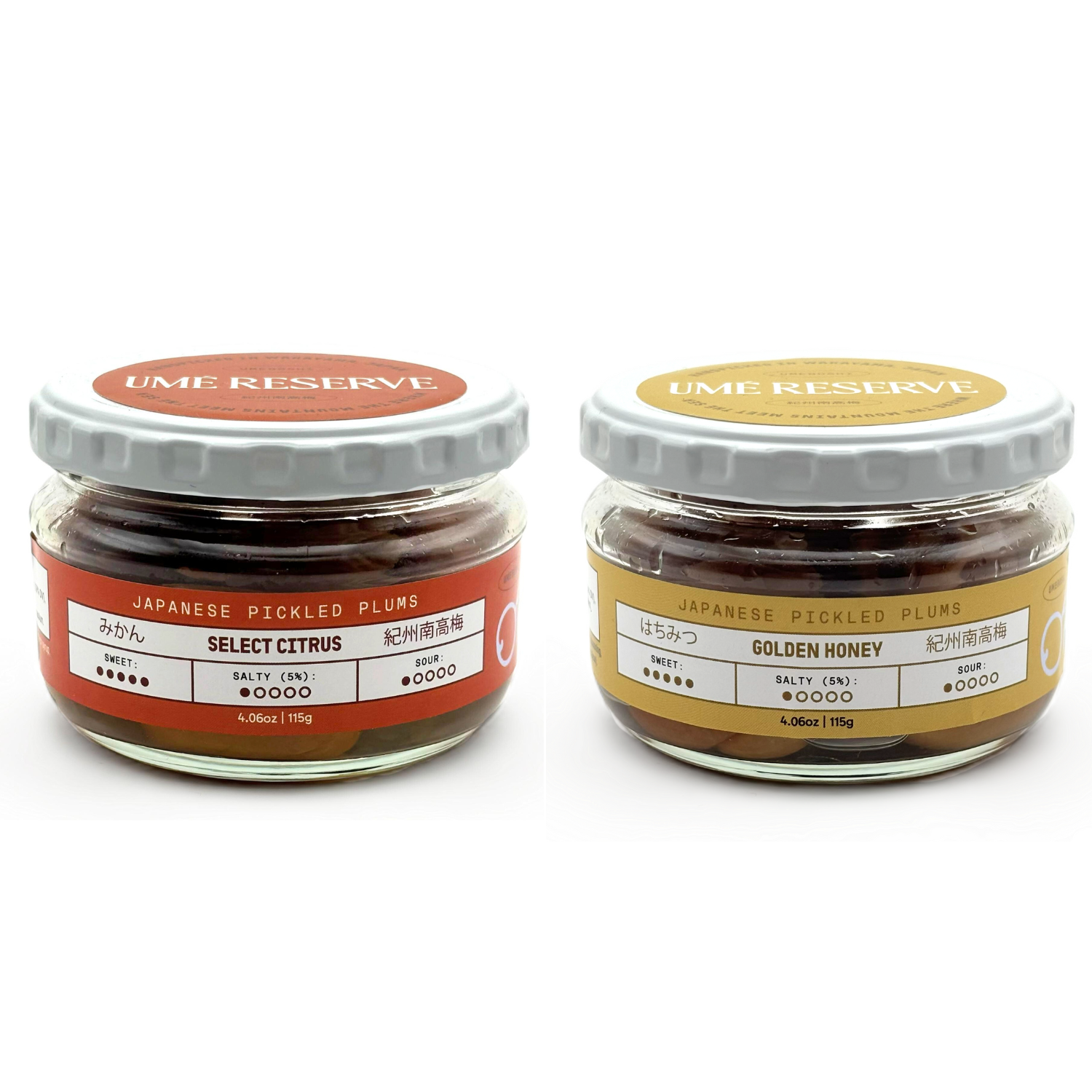 Sweet Sampler 2-Pack - Golden Honey & Select Citrus (4.06oz | 115g each)